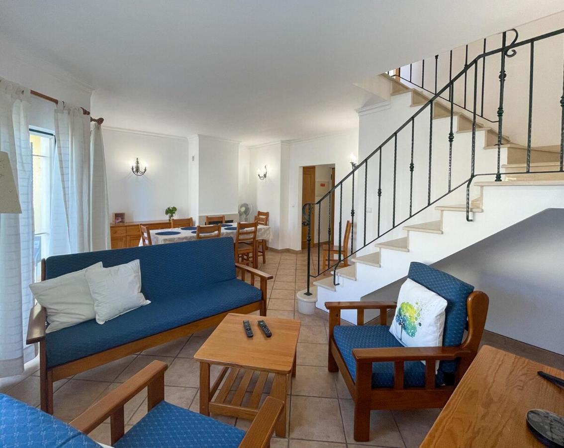 Moradia T3 Aguia Marina, Com Piscina E Bbq Villa Albufeira Bagian luar foto